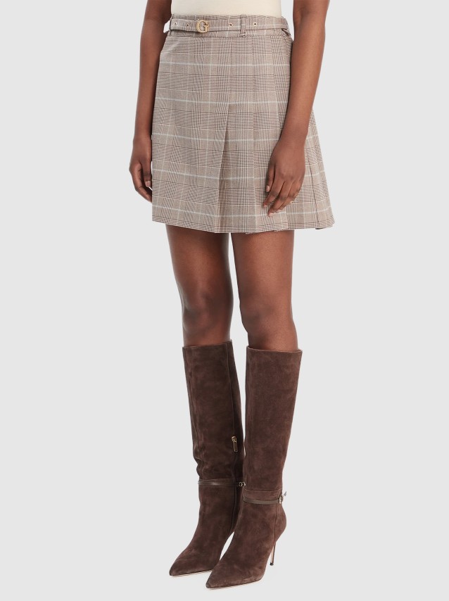 Saia Guess Mulher Geraldine Mini Skirt