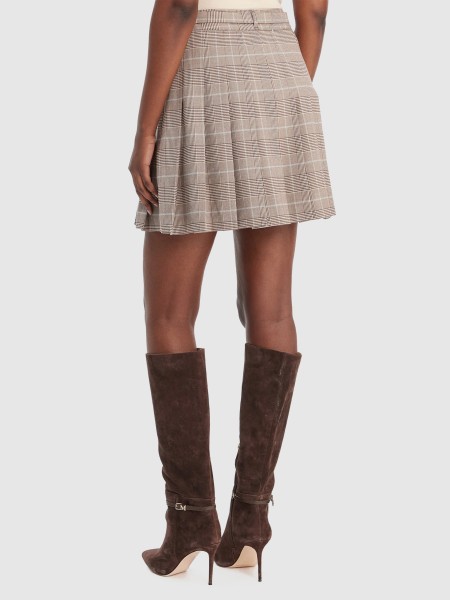 Saia Guess Mulher Geraldine Mini Skirt