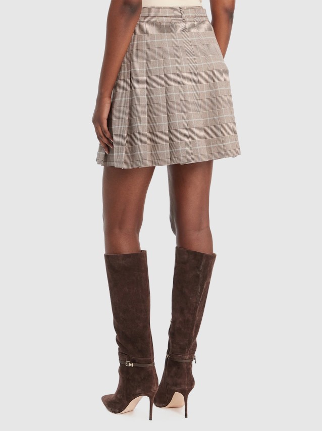 Saia Guess Mulher Geraldine Mini Skirt