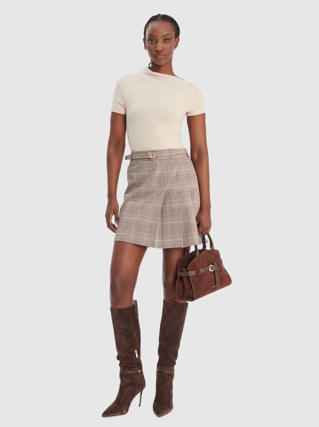 Saia Guess Mulher Geraldine Mini Skirt