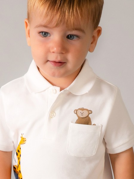 Polo Mayoral Menino P�lo M/c Animal