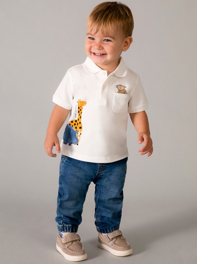 Polo Mayoral Menino P�lo M/c Animal