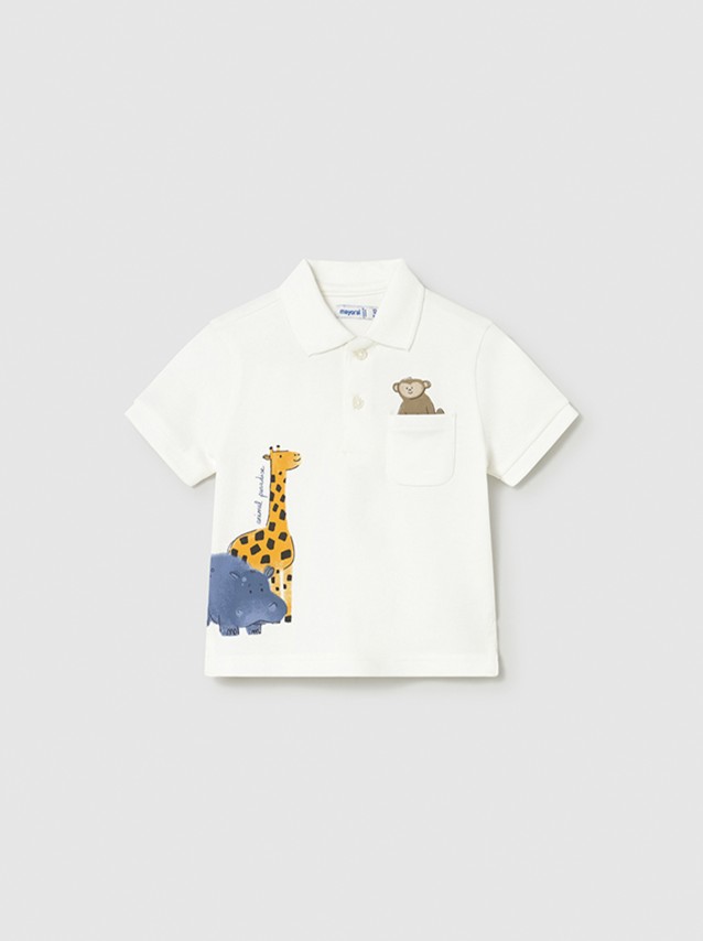Polo Mayoral Menino P�lo M/c Animal