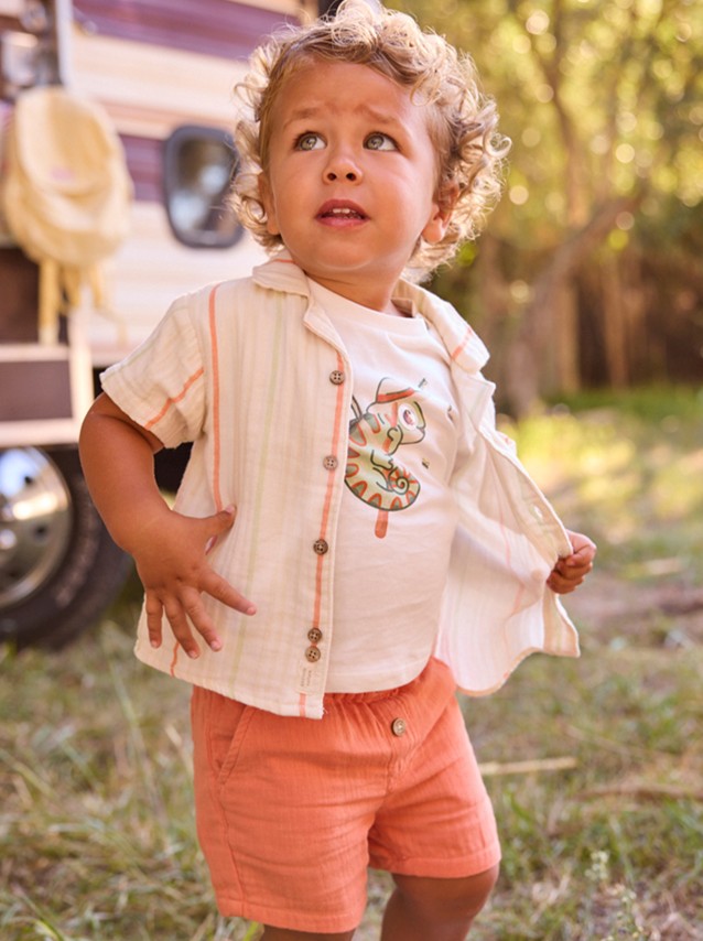 Cal��es Mayoral Menino Bermuda Bambula