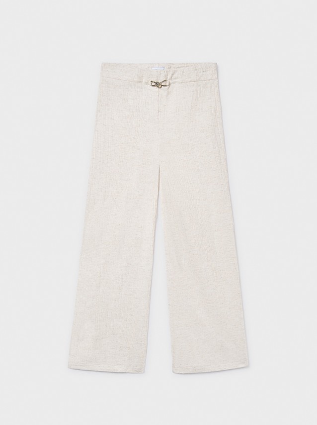 Cal�as Mayoral Menina Cal�as Imita��o Linho C/ Cinto