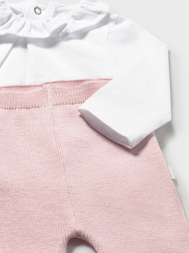 Conjunto 3 Pe�as Mayoral Menina Conj.  3  Pe�as  Tric�