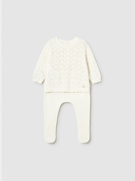 Conjunto 2 Pe�as Mayoral Menina Conj.Polaina  Tricot