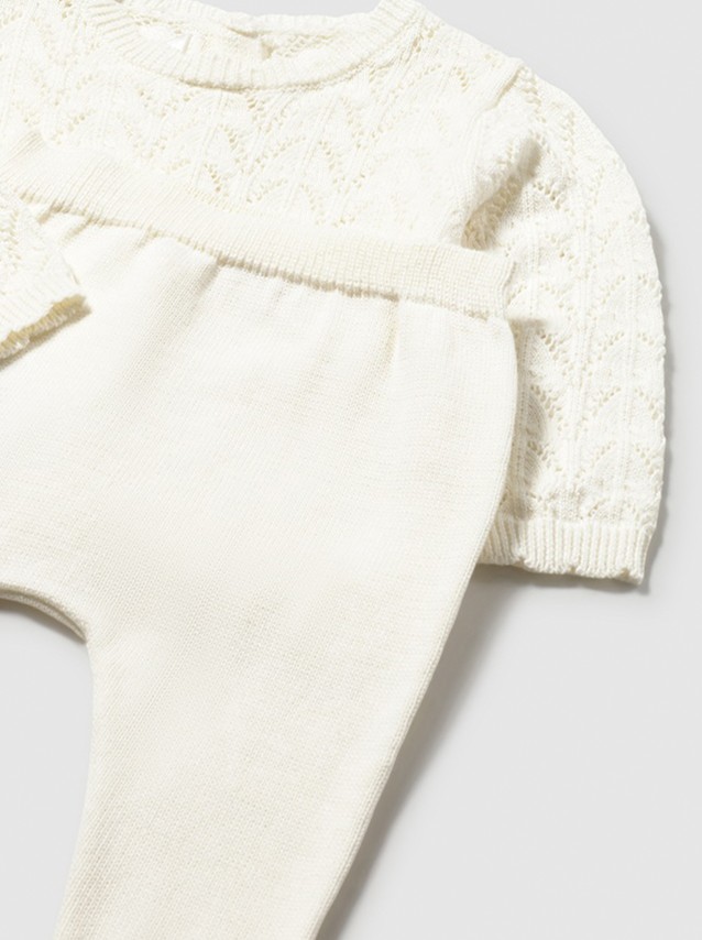 Conjunto 2 Pe�as Mayoral Menina Conj.Polaina  Tricot