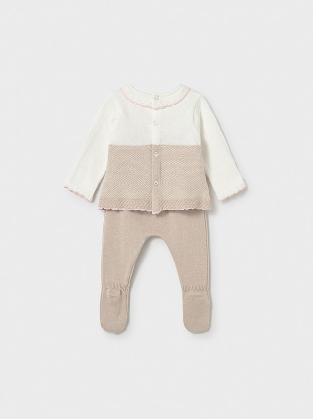 Conjunto 2 Pe�as Mayoral Menina Conj.Polaina  Tricot