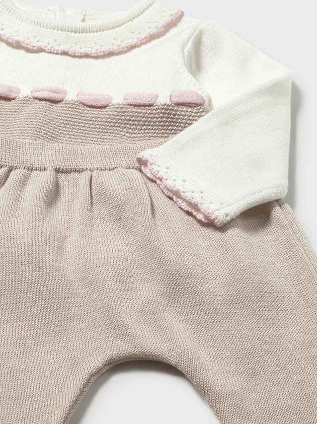 Conjunto 2 Pe�as Mayoral Menina Conj.Polaina  Tricot