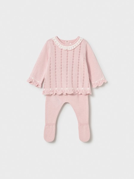 Conjunto 2 Pe�as Mayoral Menina Conj.Polaina  Tricot