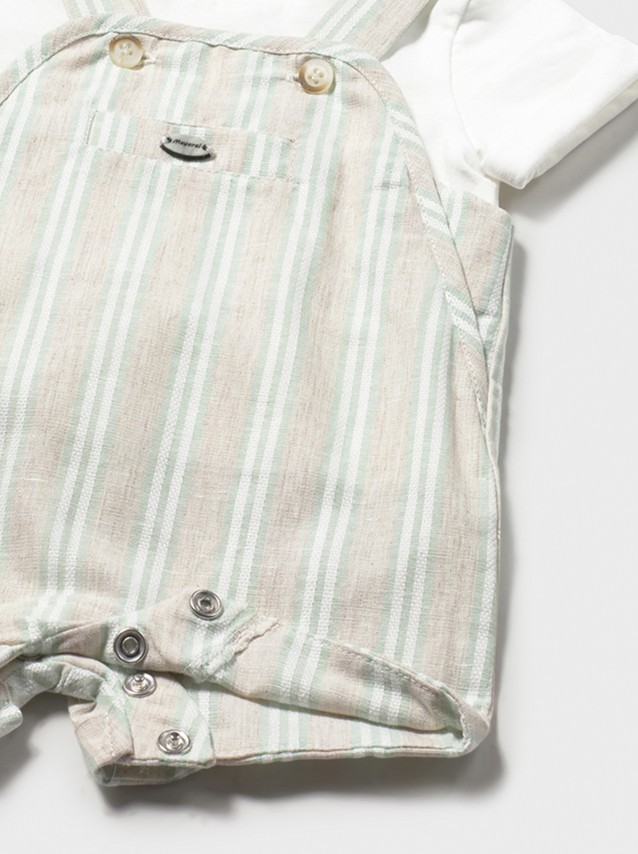 Conjunto 2 Pe�as Mayoral Menino  Conjjardineira