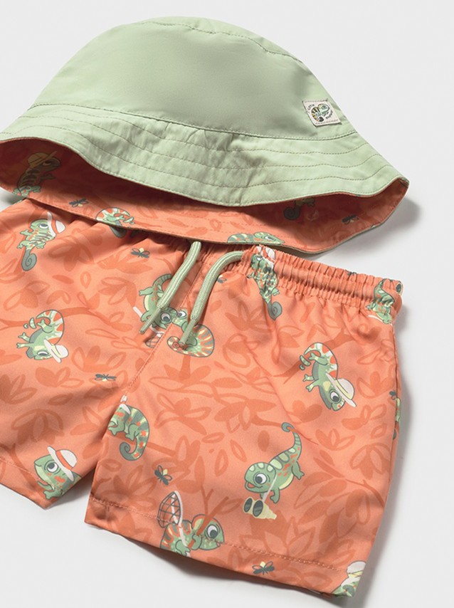 Conjunto 2 Pe�as Mayoral Menino Conj. F.Banho Com Bucket