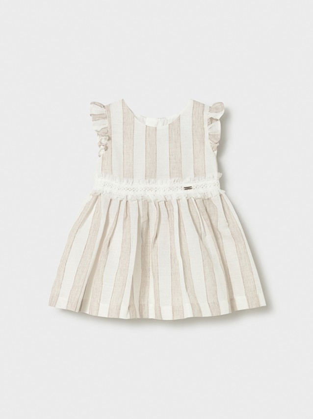 Vestido Mayoral Menina Vestido Faixa Listrada