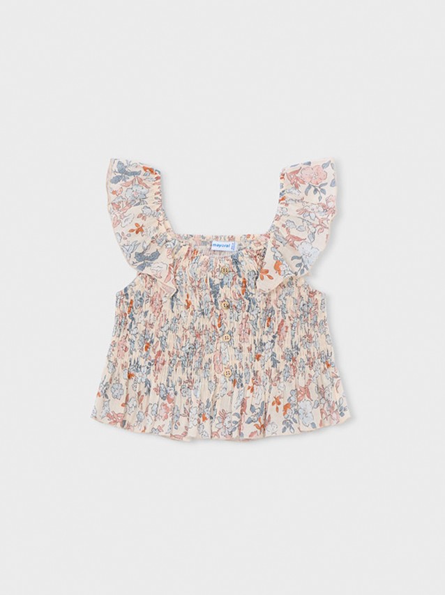 Top Mayoral Menina  Top Bambula Estampado
