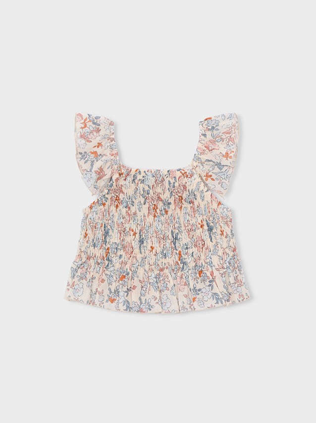 Top Mayoral Menina  Top Bambula Estampado