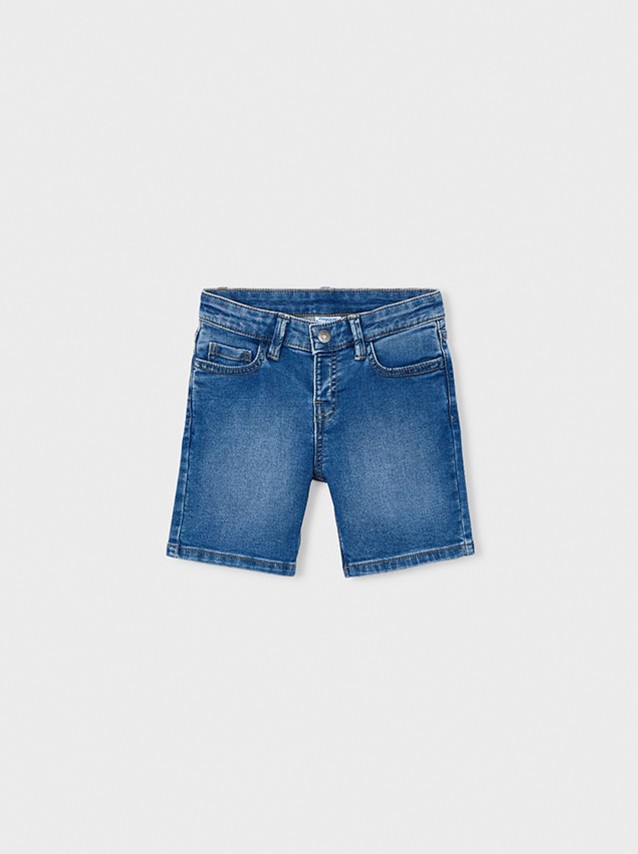 Cal��es Mayoral Menino Bermuda Soft Denim 5B