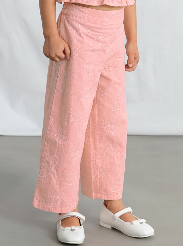 Conjunto 2 Pe�as Mayoral Menina  Conj. Cal�a Larga Bordada