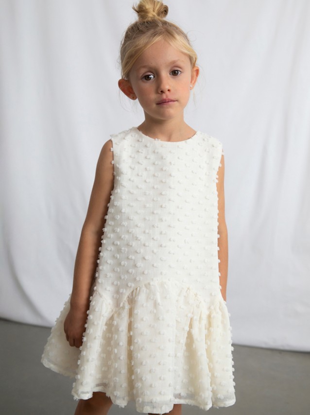 Vestido Mayoral Menina  Vestido Plumeti