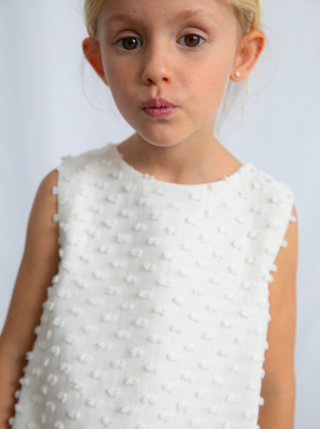 Vestido Mayoral Menina  Vestido Plumeti