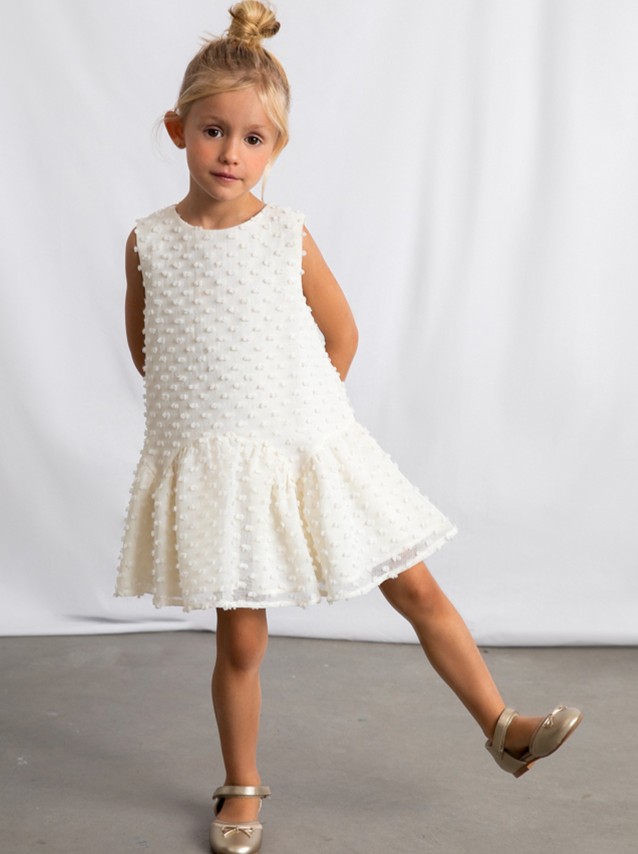 Vestido Mayoral Menina  Vestido Plumeti