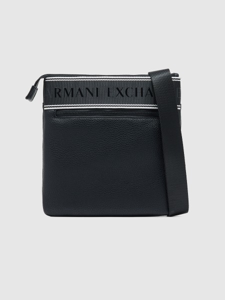 Mala Armani Exchange Homem Ian Flat Crossbody