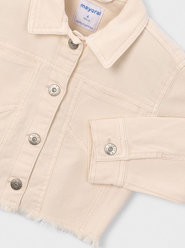 Casaco Mayoral Menina  Blus�o Sarja