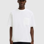 T-Shirt Selected Homem Slhlooseoscar Pocket Ss Tee Noos