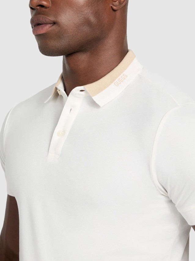 Polo Guess Homem Ss Paul Guess Collar Polo