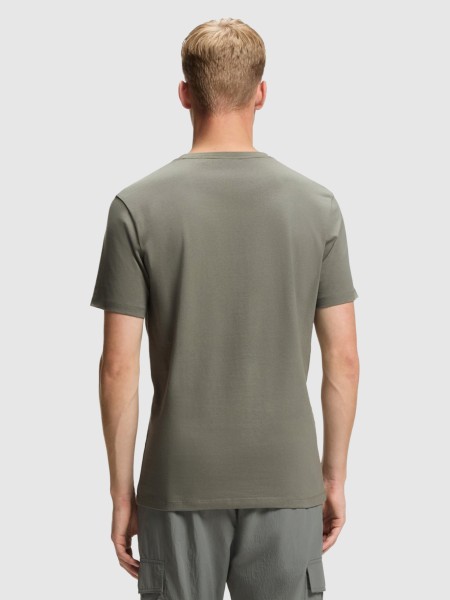 T-Shirt Homem Tales Boss Orange