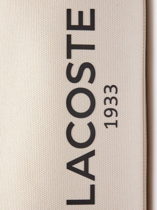 Mala Lacoste Mulher Heritage Canvas L Shopping Bag