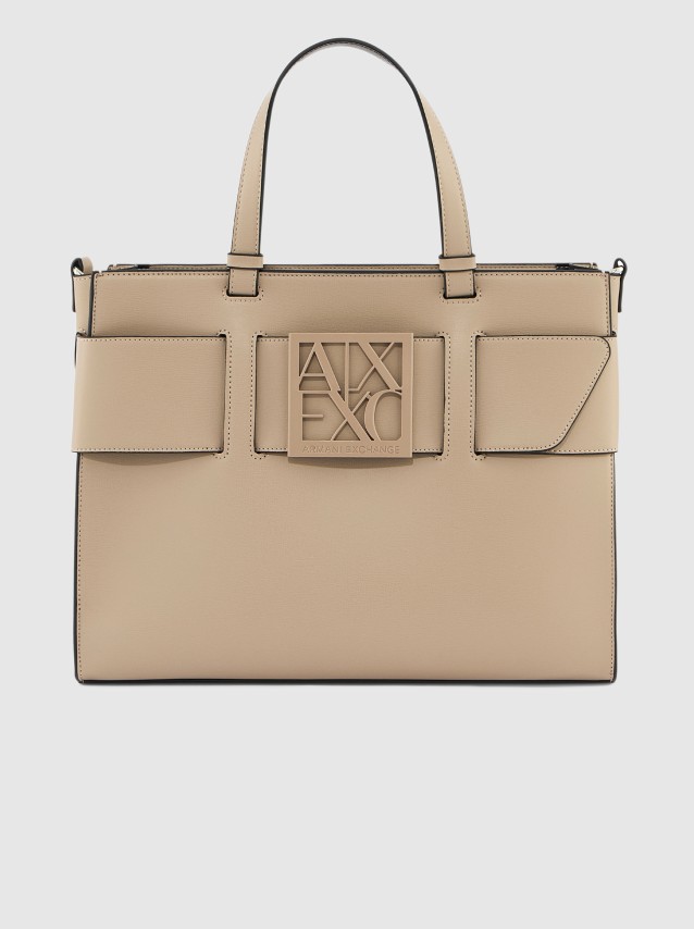 Mala Armani Exchange Mulher Susy Big Tote