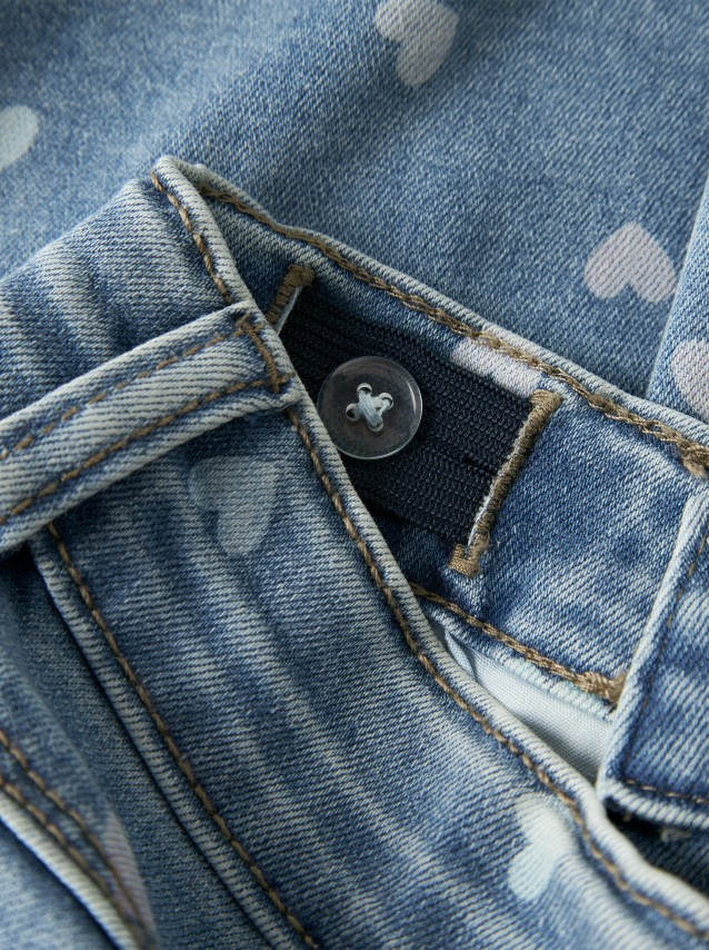 Calca Menina Nmfbella Mom Shaped Jeans 3555-On Noos Name It