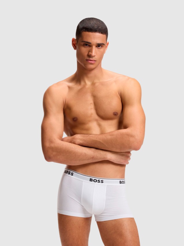 Boxer Homem Trunk 3P Power Boss