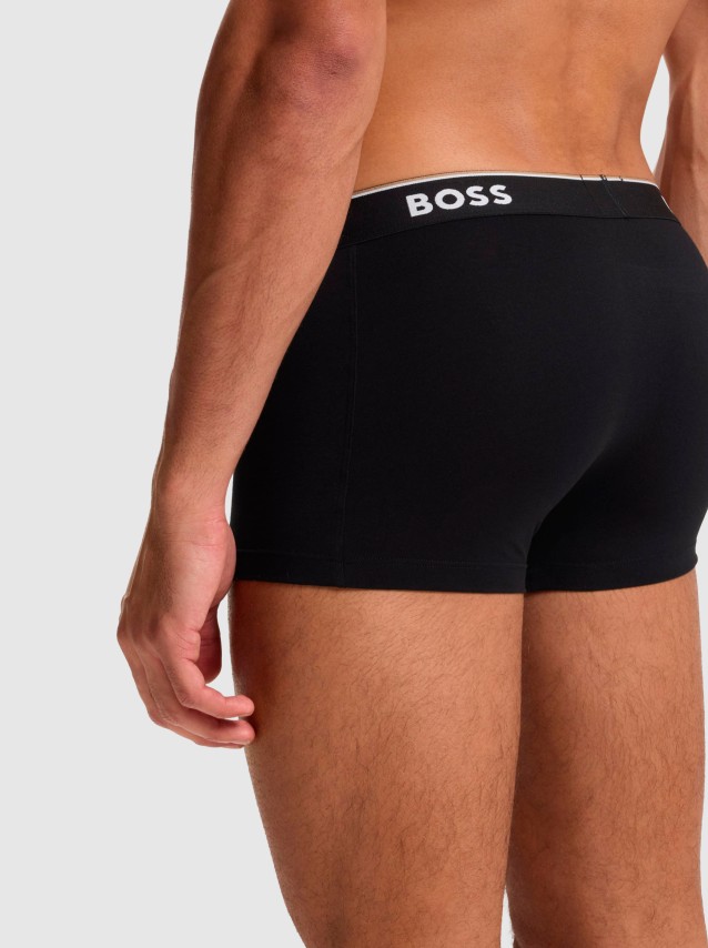 Boxer Homem Trunk 3P Power Boss