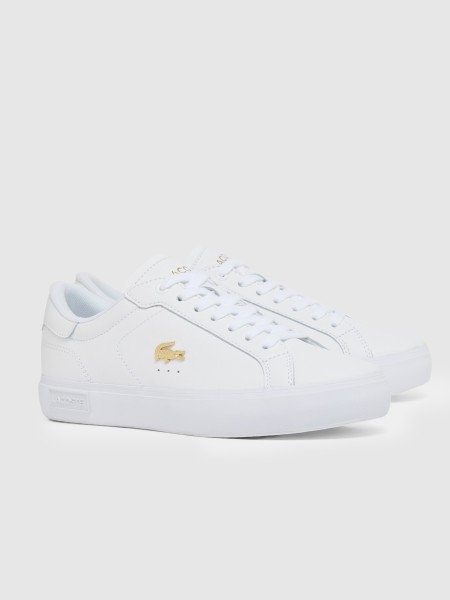 Sapatilha Lacoste Mulher Womens Powercourt Sneakers Stealth Pack
