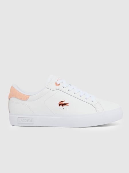 Sapatilha Lacoste Mulher Womens Powercourt Sneakers Blush Pack