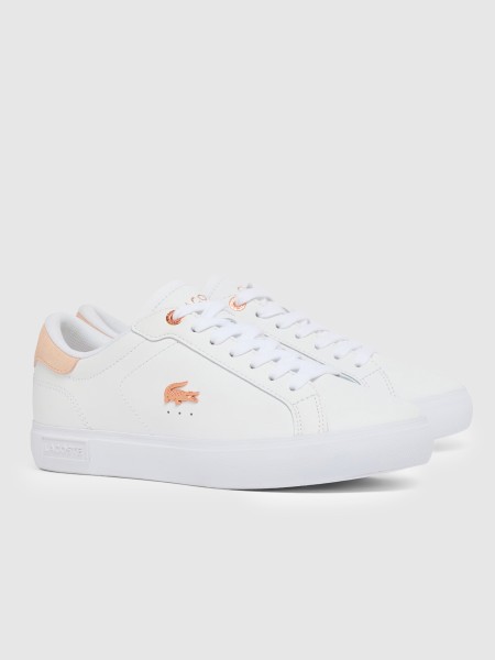 Sapatilha Lacoste Mulher Womens Powercourt Sneakers Blush Pack