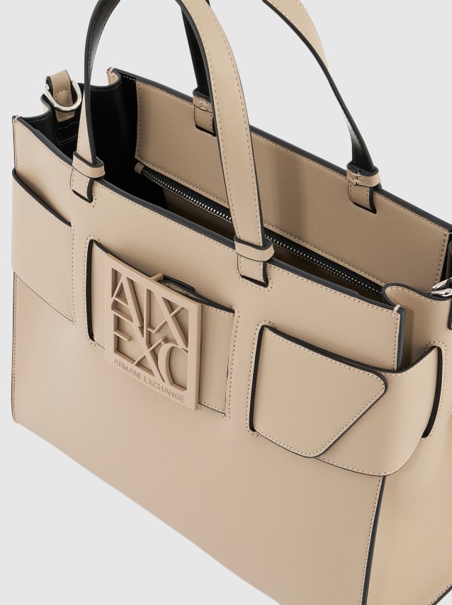Mala Armani Exchange Mulher Susy Big Tote
