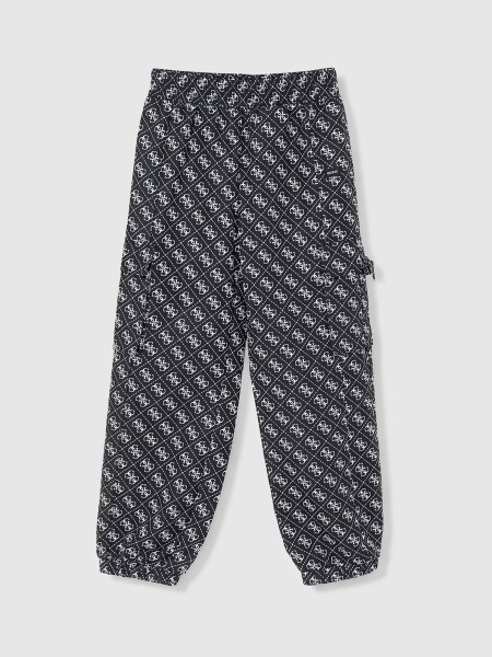 Cal�as Guess Menina Poly Peach Regular Cargo Pants