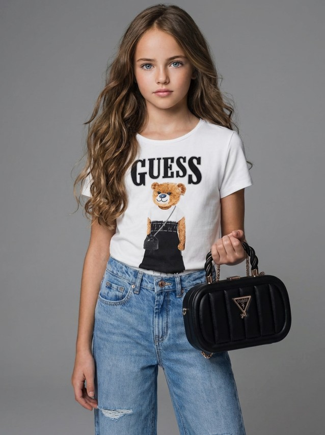 Mala Guess Menina Hard Case Barrel Bag