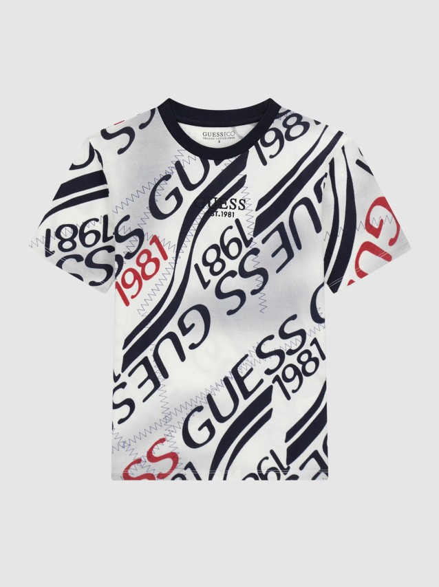 T-Shirt Masculin Guess Kids