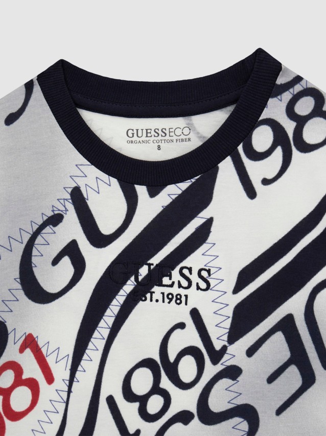 T-Shirt Masculin Guess Kids