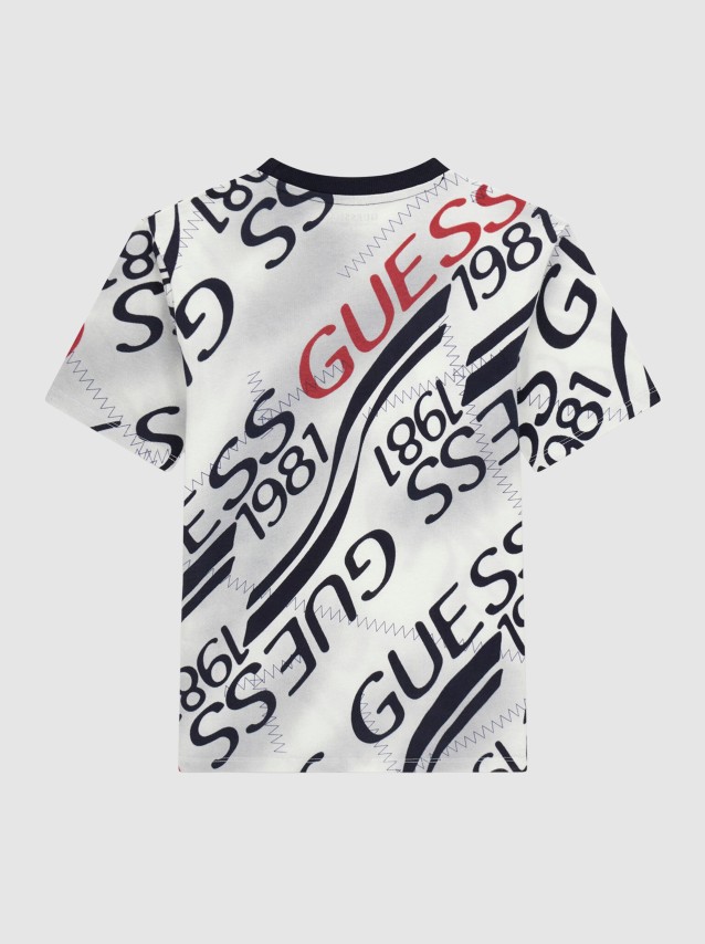 T-Shirt Masculin Guess Kids