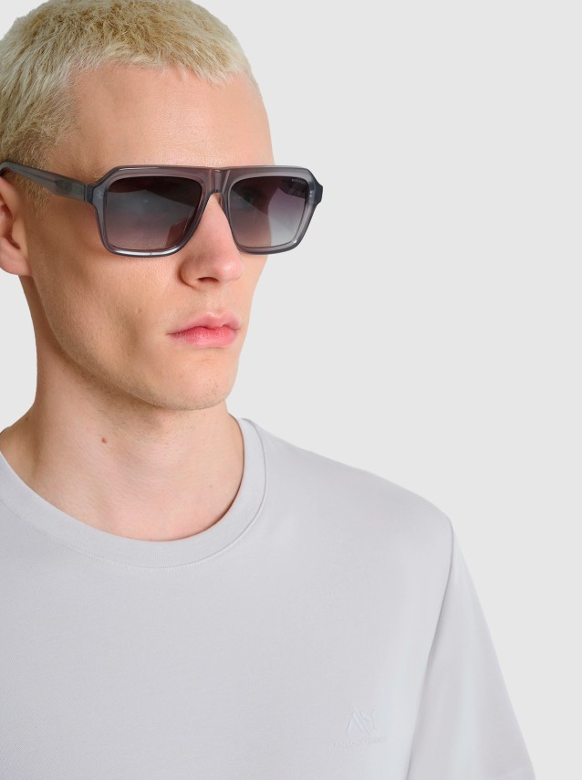 T-Shirt  Antony Morato Homem T-Shirt Super Slim Fit  With Print