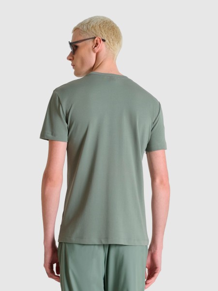 T-Shirt  Antony Morato Homem T-Shirt Super Slim Fit  With Print