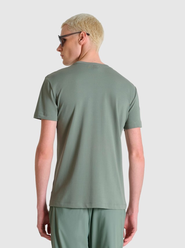 T-Shirt  Antony Morato Homem T-Shirt Super Slim Fit  With Print