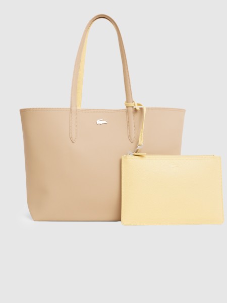 Shoppers Mulher Anna Petit Pique Reversible Shopping Bag Lacoste