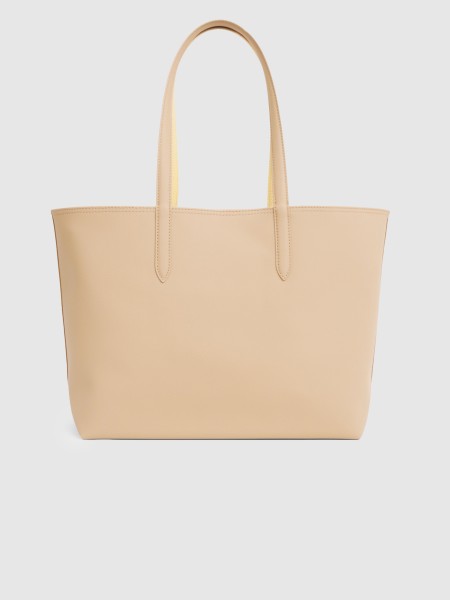 Shoppers Mulher Anna Petit Pique Reversible Shopping Bag Lacoste