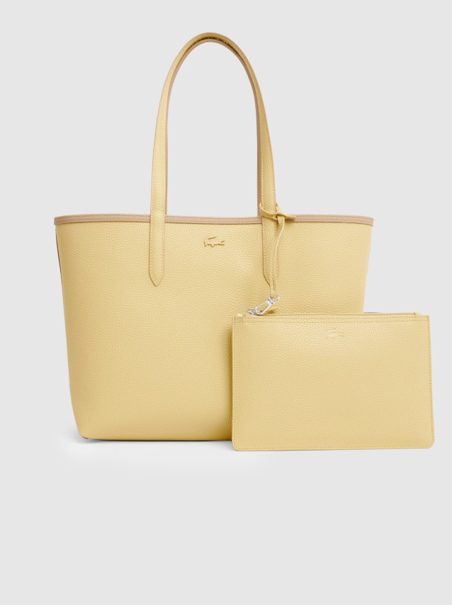 Shoppers Mulher Anna Petit Pique Reversible Shopping Bag Lacoste